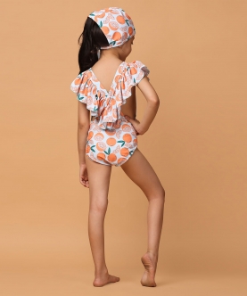 Orange Pistachio Swimsuit