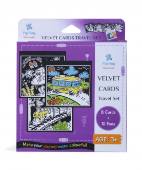 PepPlay Velvet Cards Travel Set