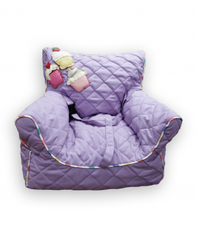 Cupcakes Quilted- BeanChair Cover (Small)