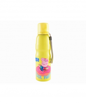 Yellow Color Peppa Pig Kids Water Bottle Harper - 750 Ml