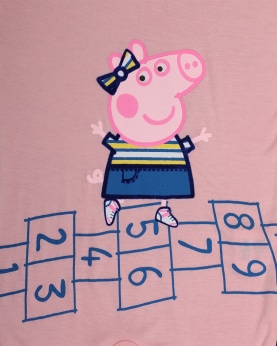 Peppa Pig Kids T-Shirt Multi Color Space Power