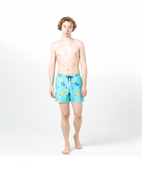 Parrots And Tropical Fruits Fun In The Sun Shorts
