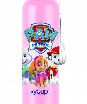 Pink Color Paw Patrol Kids Water Bottle Coral - 750 Ml