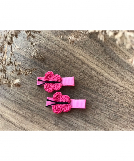 Quick Butterfly Aliigator Clips - Fresh Pink