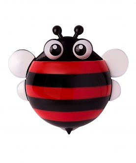 Bee Red Toothbrush Holder