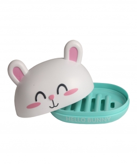 Bunny Turquoise Soap Box