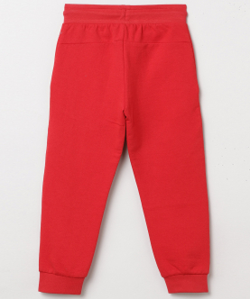 Red Printed Joggers