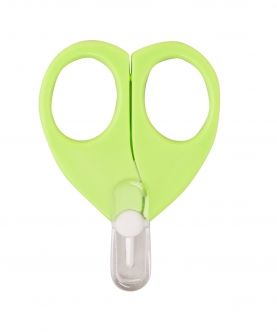 Green Safe Baby Nail Scissor