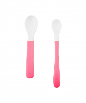 Pink Feeding Spoons Set Of 2