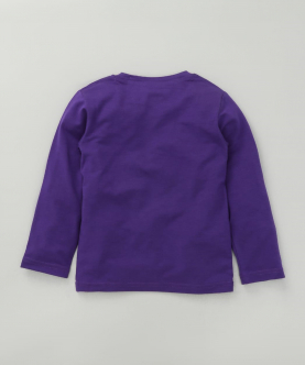 Purple Base WIth Print T-Shirt