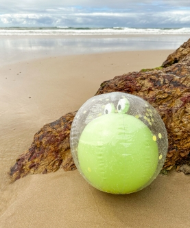 3D Inflatable Beach Ball Cookie The Croc Light Khaki