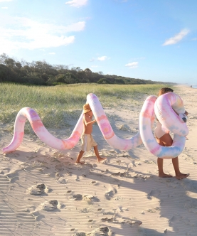 Giant Inflatable Noodle Snake Tie Dye Tie Dye