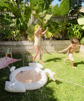 Kids Sprinkler Mat Princess Swan Multi