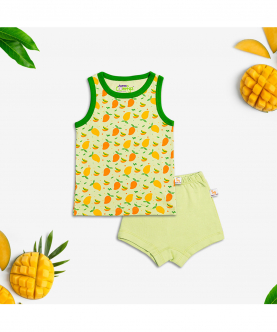 Comfort wear -Top & Shorts set - Mango