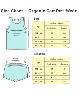 Comfort wear -Top & Shorts set - Space