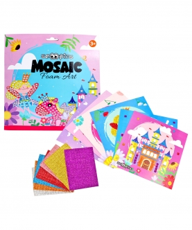 Scoobies Glitter Mosaic Art Sets (Pink)