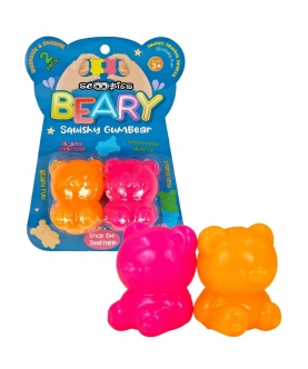 Beary Squishy Gumbear(2 In 1 Pack)