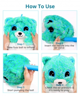 Cookie Fuzzball with Pumps