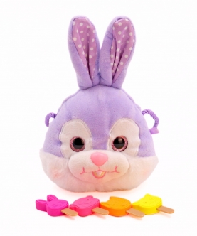 Cozies Rabbit Bags-Purple