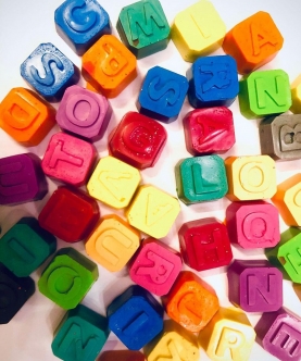 Scrabble Crayon Set Of 30
