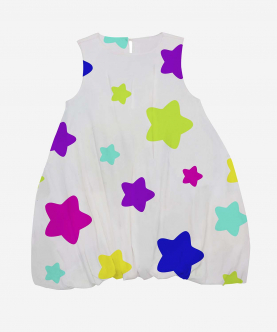 Summer Daze Dress Multi-Colour Stars