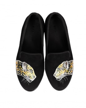 Leopard Handpainted Shoes
