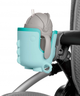Skip Hop Stroll & Connect Universal Child Cup Holder On the Go Teal