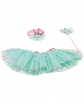 Icy Princess Tutu Skirt & Accessory Set