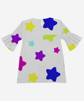 Sugar Rush Dress Multi-Colour Stars