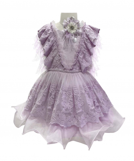 The Feather Fairy Dress (With Extra Volume)