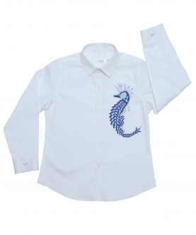 Sea Horse Shirt With A Twist