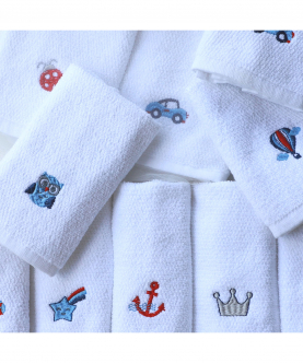 Personalised All Things Boys - Set of 10 Face Towels