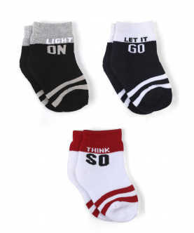 Bodycare Anti-Bacterial Multi Colour Boys Socks Pack Of 3
