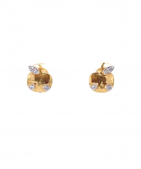 Apple Diamond Cute Earrings