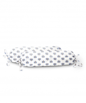 100% Organic Bolster Cover Set Without Fillers Lotus Print