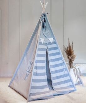 Teepee Tent | Set of 2| Grey