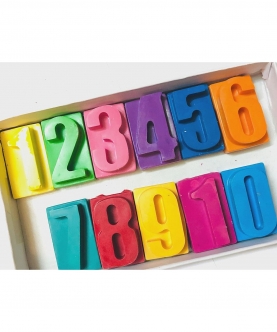 The Number Crayon Set 1-10