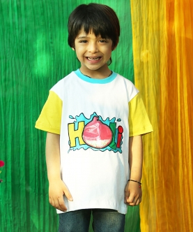 Holi balloon t-shirt