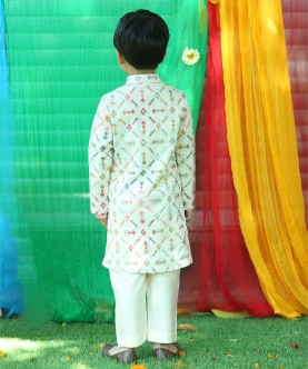 colourful holi kurta set