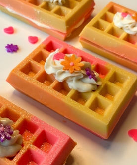 Love Is In Air Waffle Soap