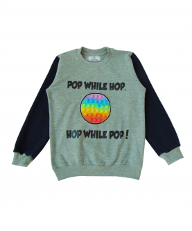 Personalised Pop While Hop Sweatshirt