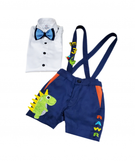 Personalised Dino Theme B'day Outfit
