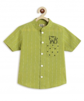 Pocket Tiger Shirt - Green