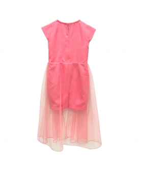 Pink High Low Dress 