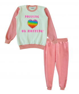 Personalised Popping Or Hopping Pop It Tracksuit