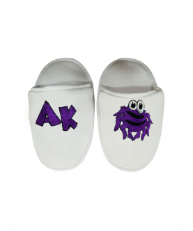 Spider Personalized Slippers
