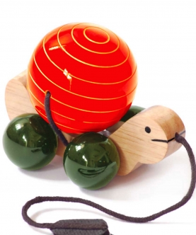 Tuttu Turtle - Orange Toy
