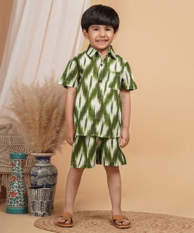 Pure Cotton Summe Green Co-Ord Sets