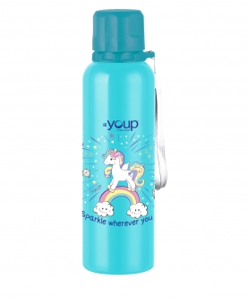 Pink Color Unicorn Kids Water Bottle  Ocean  - 750 Ml