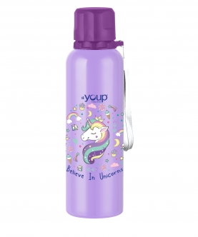 Pink Color Unicorn Kids Water Bottle Ocean- 750 Ml
